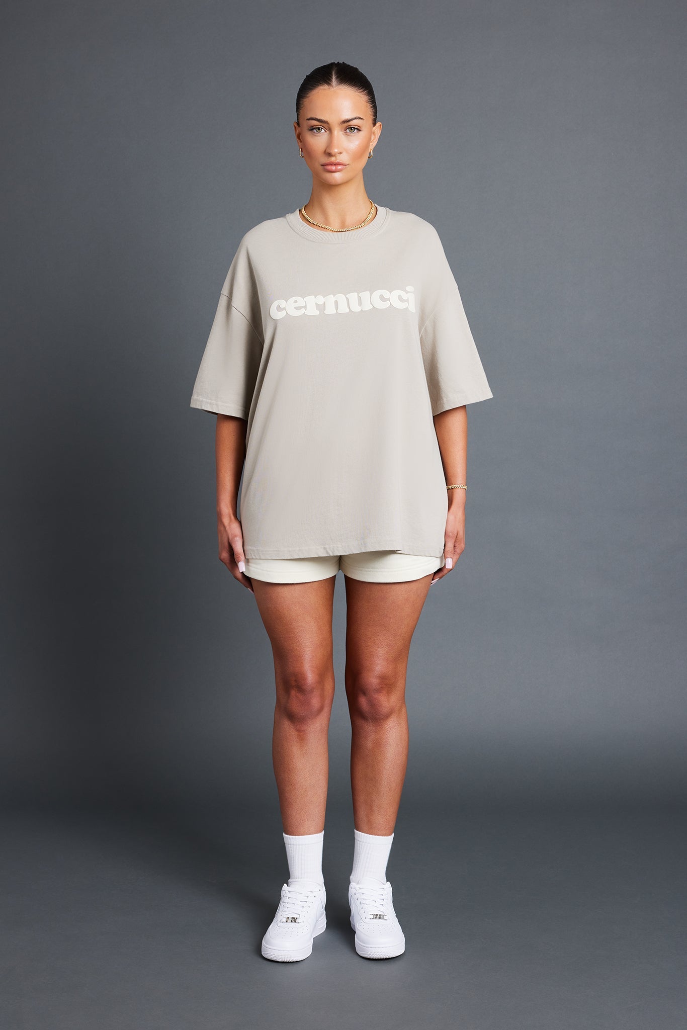 Oversized T-Shirt - Stone